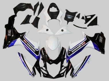 Carena Moto Suzuki GSXR 600/750 2011-2024 - Bianco Blu Nero Alstare Fabbrica