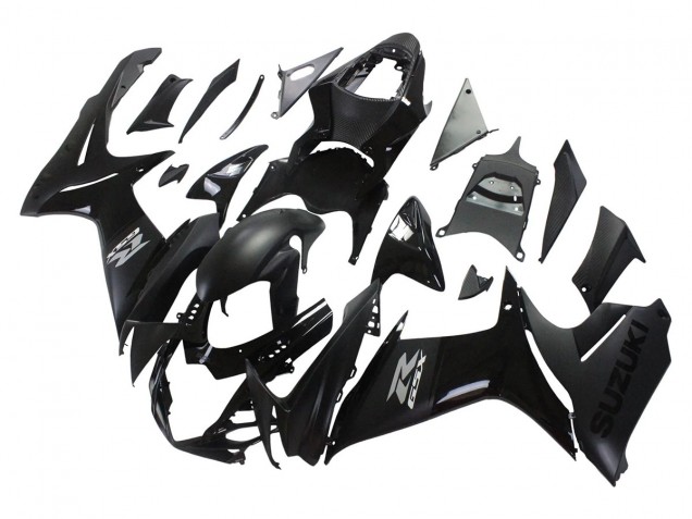 Carena Moto Suzuki GSXR 600/750 2011-2024 - Nero Opaco Nero Lucido