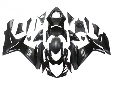 Carena Moto Suzuki GSXR 600/750 2011-2024 - Nero Opaco Nero Lucido Fabbrica
