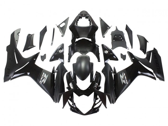 Carena Moto Suzuki GSXR 600/750 2011-2024 - Nero Opaco Nero Lucido