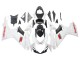 Carena Moto Suzuki GSXR 600/750 2011-2024 - Bianco Nero Lucido Rosso Decal