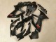 Carena Moto Suzuki GSXR 600/750 2006-2007 - Nero Lucido