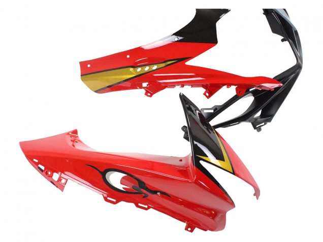 Carena Moto Suzuki GSXR 600/750 2011-2024 - Rosso Oro Grigio Nero Bianco Squalo