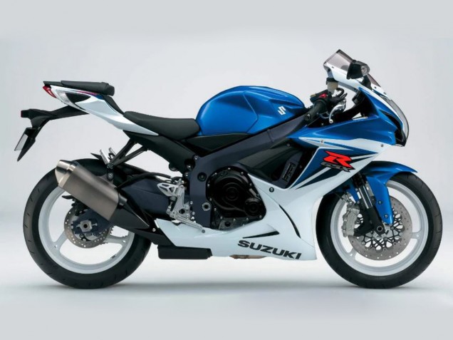 Carena Moto Suzuki GSXR 600/750 2011-2024 - Blu Bianco