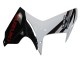Carena Moto Suzuki GSXR 600/750 2011-2024 - Bianco Nero Lucido