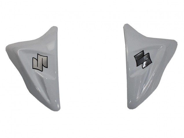 Carena Moto Suzuki GSXR 600/750 2011-2024 - Bianco Nero Lucido