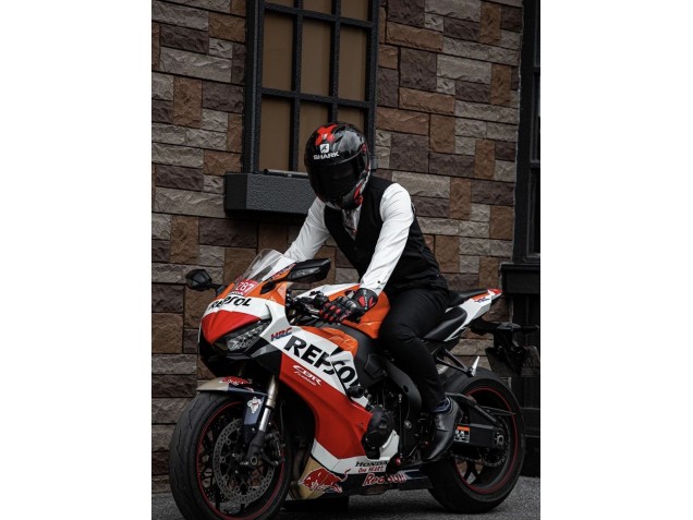 Carena Moto Honda CBR1000RR 2017-2023 - Arancia Bianco Rosso Nero Lucido Repsol Red Bull