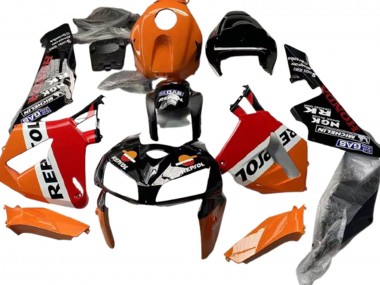 Carena Moto Honda CBR600RR 2005-2006 - Nero Arancia Bianco Rosso Repsol Fabbrica