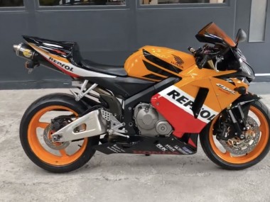 Carena Moto Honda CBR600RR 2005-2006 - Nero Arancia Bianco Rosso Repsol Fabbrica