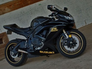 Carena Moto Suzuki GSXR 600 2001-2003 - Nero Fabbrica