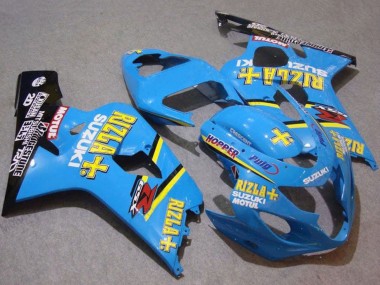 Carena Moto Suzuki GSXR 750 2004-2005 - Blu Oro Nero Motul Rizla Fabbrica