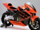 Kit Carena Moto ABS Honda CBR600RR 2003-2004 - Rosso Nero Lucido