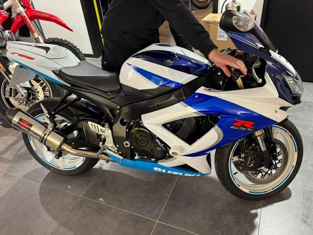 Carena Moto Suzuki GSXR 600/750 2008-2010 - Bianco Blu Rosso